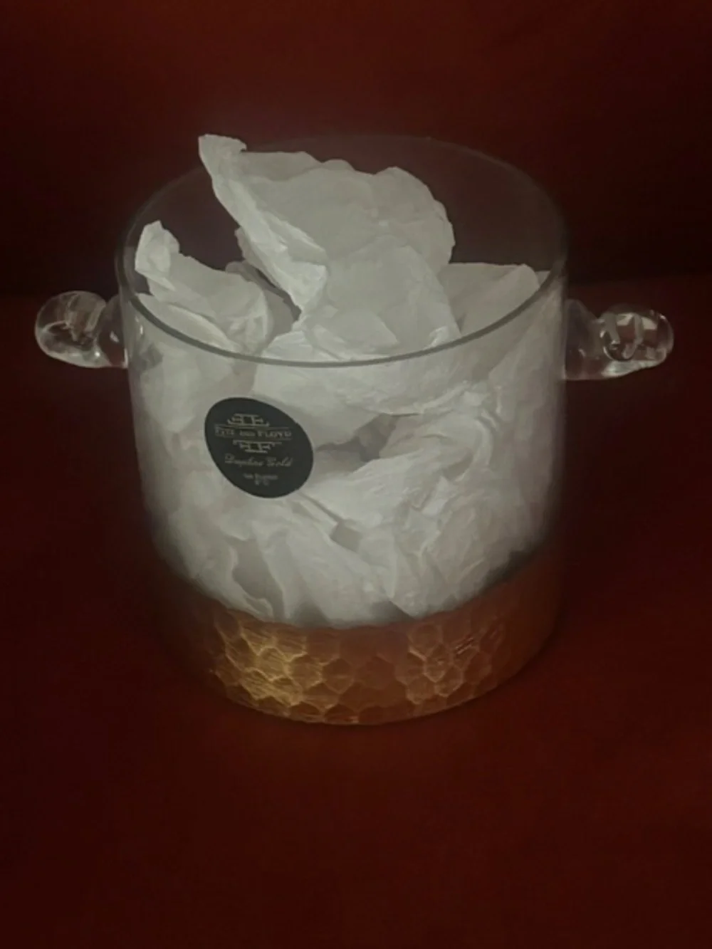 Fitz and Floyd ice bucket